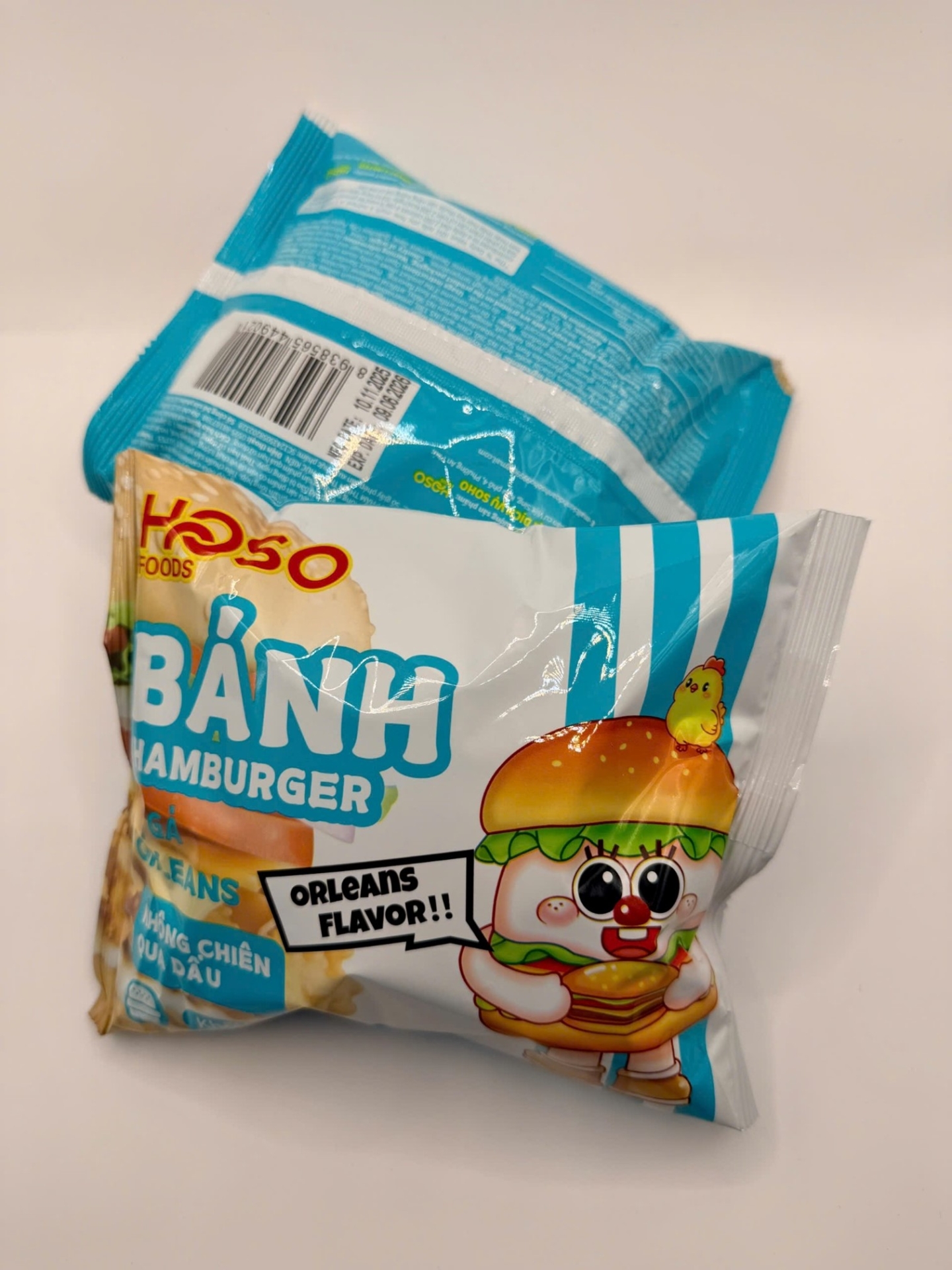 BÁNH HAMBURGER VỊ GÀ ORLEANS