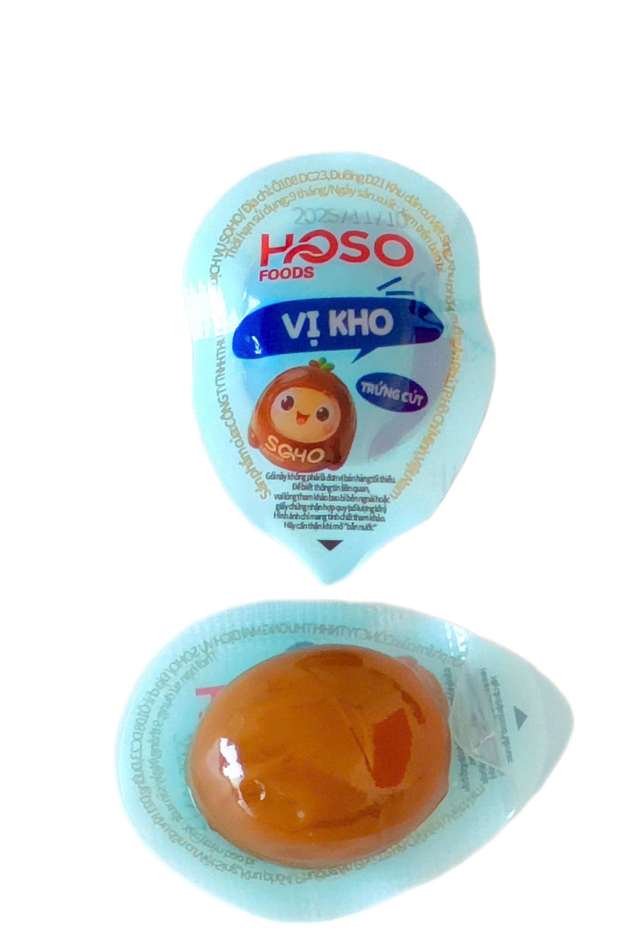 Trứng cút vị kho