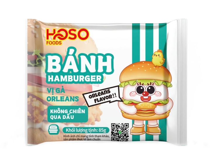 BÁNH HAMBURGER VỊ GÀ ORLEANS